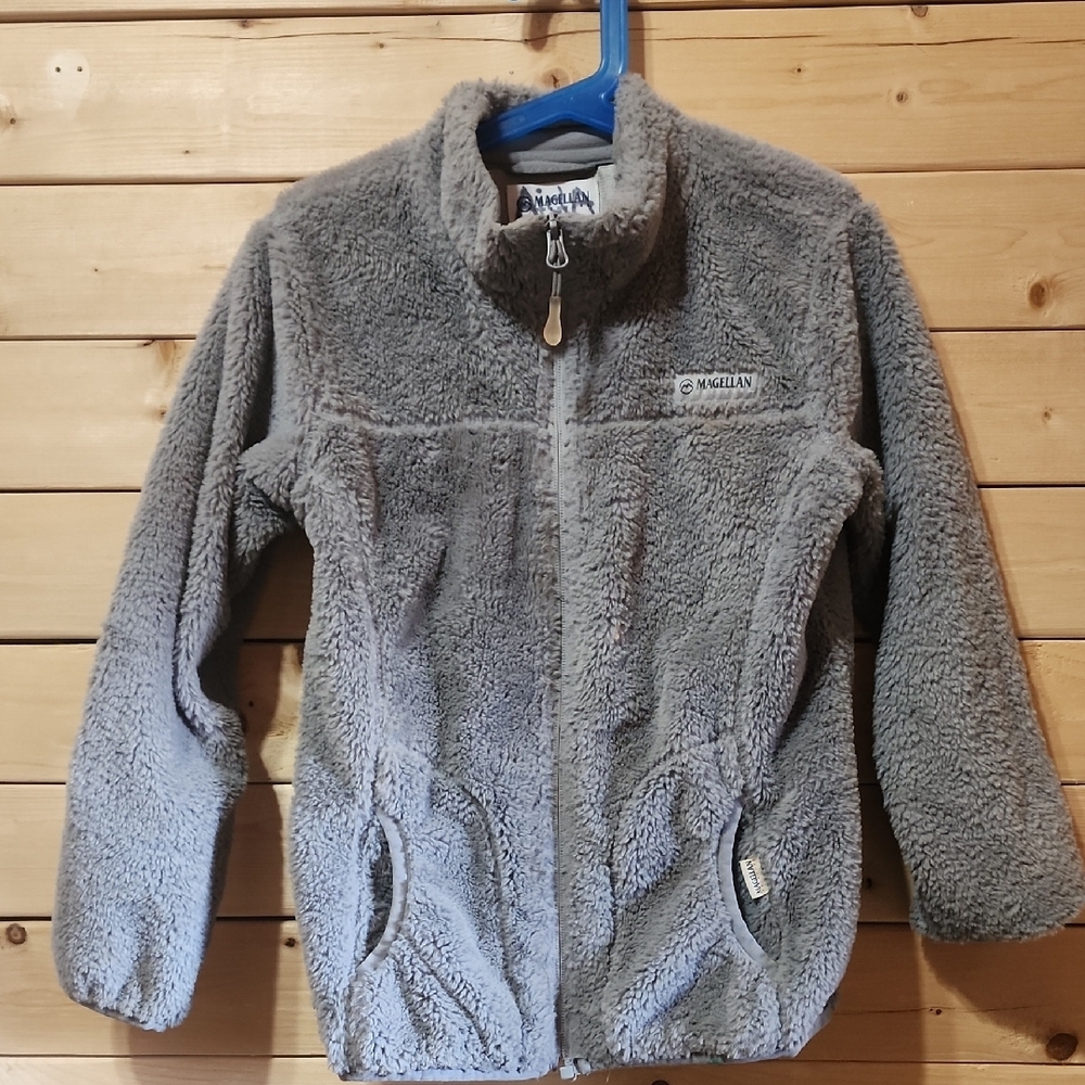 Magellan Outdoors Gray Fleece Sherpa Size Small (7)